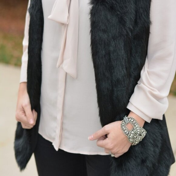 Stella and Dot Petra Braided Chain Bracelet - Picture 13 of 14